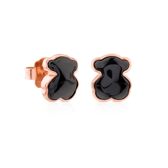 Tous Accessories - Tous Black and Rose Gold Bear Earrings
With Authenticity Certificate /warranty